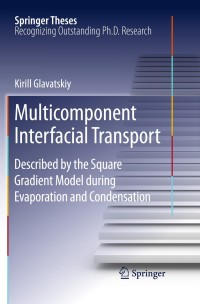 Cover image: Multicomponent Interfacial Transport 9783642152658