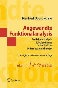 Cover image: Angewandte Funktionalanalysis 2nd edition 9783642152689