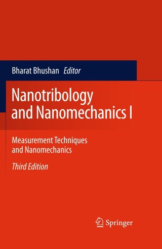 Cover image: Nanotribology and Nanomechanics I 9783642152825