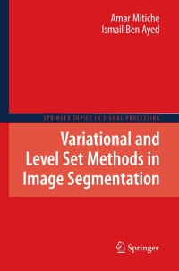 Immagine di copertina: Variational and Level Set Methods in Image Segmentation 9783642153518