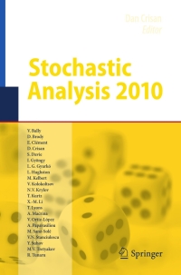 Imagen de portada: Stochastic Analysis 2010 9783642153570