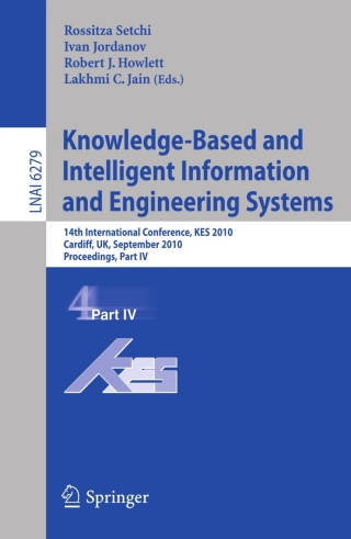 Cover image: Knowledge-Based and Intelligent Information and Engineering Systems 1st edition 9783642153839