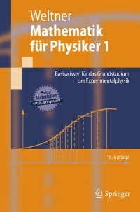 Cover image: Mathematik für Physiker 1 16th edition 9783642155260