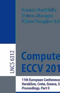 Cover image: Computer Vision -- ECCV 2010 11th edition 9783642155512