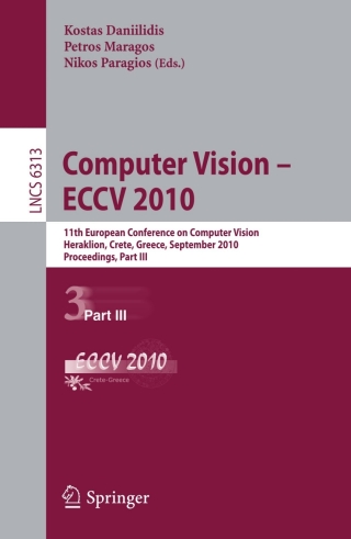 Imagen de portada: Computer Vision -- ECCV 2010 12th edition 9783642155574