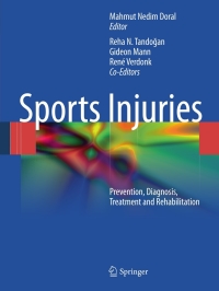Cover image: Sports Injuries 9783642156298