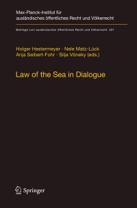 Cover image: Law of the Sea in Dialogue 1st edition 9783642156564