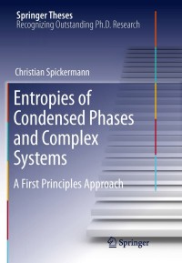 表紙画像: Entropies of Condensed Phases and Complex Systems 9783642266782