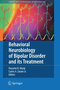 Omslagafbeelding: Behavioral Neurobiology of Bipolar Disorder and its Treatment 9783642157561