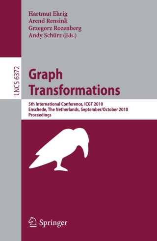 Imagen de portada: Graph Transformations 1st edition 9783642159275