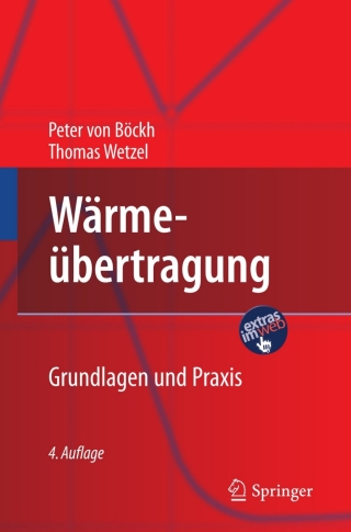 Cover image: Wärmeübertragung 4th edition 9783642159589