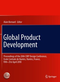 Imagen de portada: Global Product Development 1st edition 9783642159725