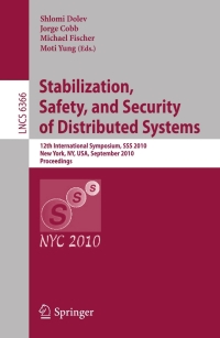 Cover image: Stabilization, Safety, and Security of Distributed Systems 1st edition 9783642160226