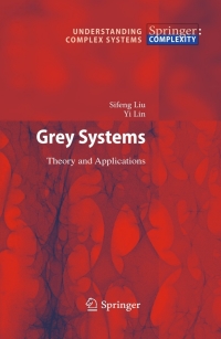 صورة الغلاف: Grey Systems 9783642161575