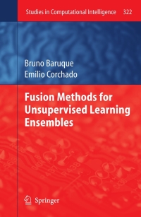 Cover image: Fusion Methods for Unsupervised Learning Ensembles 9783642162046