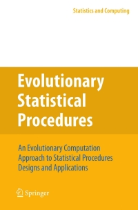 Imagen de portada: Evolutionary Statistical Procedures 9783642162176