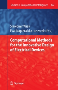 Cover image: Computational Methods for the Innovative Design of Electrical Devices 1st edition 9783642162244