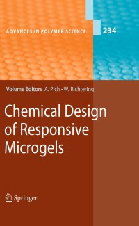 Cover image: Chemical Design of Responsive Microgels 1st edition 9783642163784