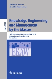 Cover image: Knowledge Engineering: Practice and Patterns 1st edition 9783642164378