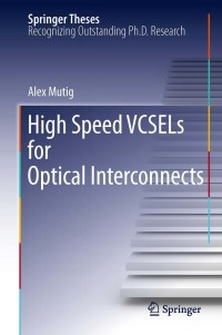 Cover image: High Speed VCSELs for Optical Interconnects 9783642165696