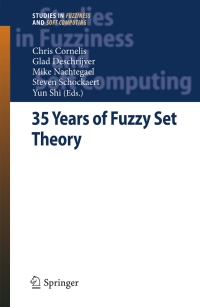 Imagen de portada: 35 Years of Fuzzy Set Theory 1st edition 9783642166280