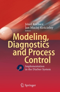 Omslagafbeelding: Modeling, Diagnostics and Process Control 9783642422836