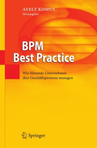 Imagen de portada: BPM Best Practice 9783642167249