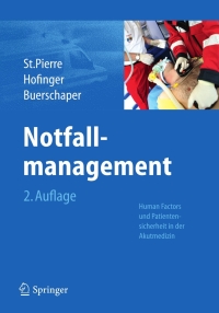 Cover image: Notfallmanagement 2nd edition 9783642168802