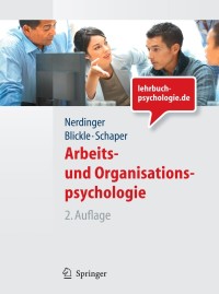 Imagen de portada: Arbeits- und Organisationspsychologie (Lehrbuch mit Online-Materialien) 2nd edition 9783642169717