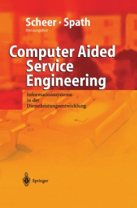 Cover image: Computer Aided Service Engineering 1st edition 9783540208884