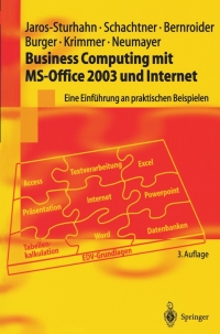 Cover image: Business Computing mit MS-Office 2003 und Internet 3rd edition 9783540200635