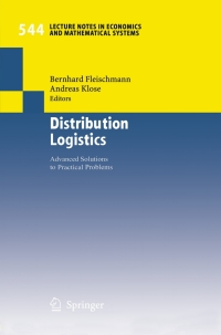 Imagen de portada: Distribution Logistics 1st edition 9783540221005