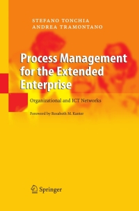 Titelbild: Process Management for the Extended Enterprise 9783540211907