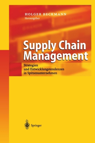 Imagen de portada: Supply Chain Management 9783642620898