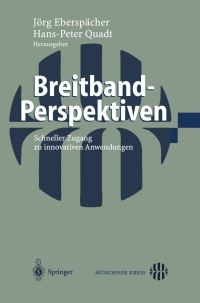 表紙画像: Breitband-Perspektiven 1st edition 9783540221043