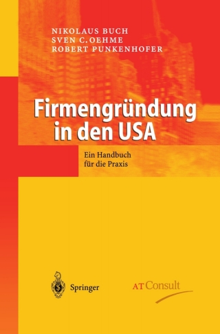 Imagen de portada: Firmengründung in den USA 9783540443209