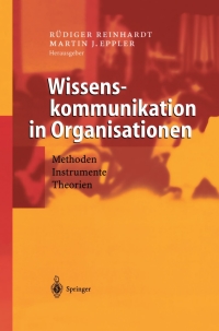 Cover image: Wissenskommunikation in Organisationen 1st edition 9783540203506
