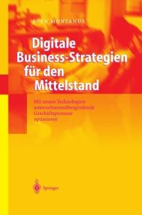 Cover image: Digitale Business-Strategien für den Mittelstand 9783540209706