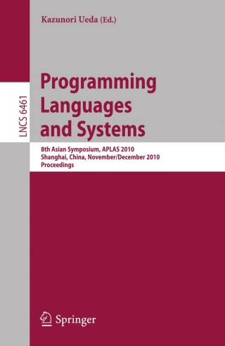 صورة الغلاف: Programming Languages and Systems 1st edition 9783642171635