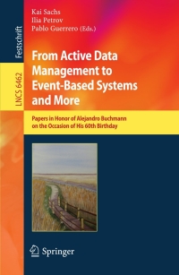 Cover image: From Active Data Management to Event-Based Systems and More 1st edition 9783642172250