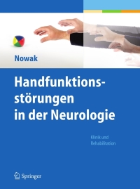 Cover image: Handfunktionsstörungen in der Neurologie 1st edition 9783642172564