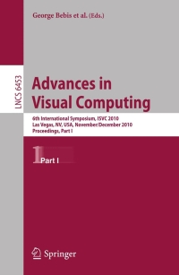 Cover image: Advances in Visual Computing 1st edition 9783642172892