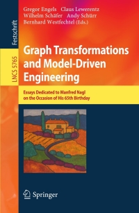 Cover image: Graph Transformations and Model-Driven Engineering 1st edition 9783642173219