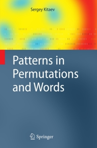 Cover image: Patterns in Permutations and Words 9783642173325
