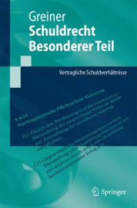 صورة الغلاف: Schuldrecht Besonderer Teil 9783642173783