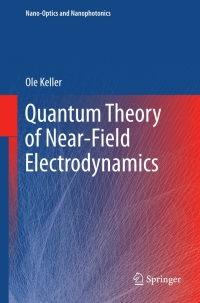 Cover image: Quantum Theory of Near-Field Electrodynamics 9783642270635