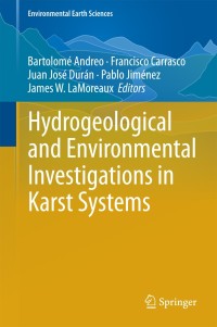 Imagen de portada: Hydrogeological and Environmental Investigations in Karst Systems 9783642174346