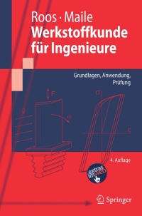 صورة الغلاف: Werkstoffkunde für Ingenieure 4th edition 9783642174636