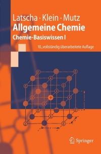 Titelbild: Allgemeine Chemie 10th edition 9783642175220