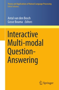 Cover image: Interactive Multi-modal Question-Answering 1st edition 9783642175244